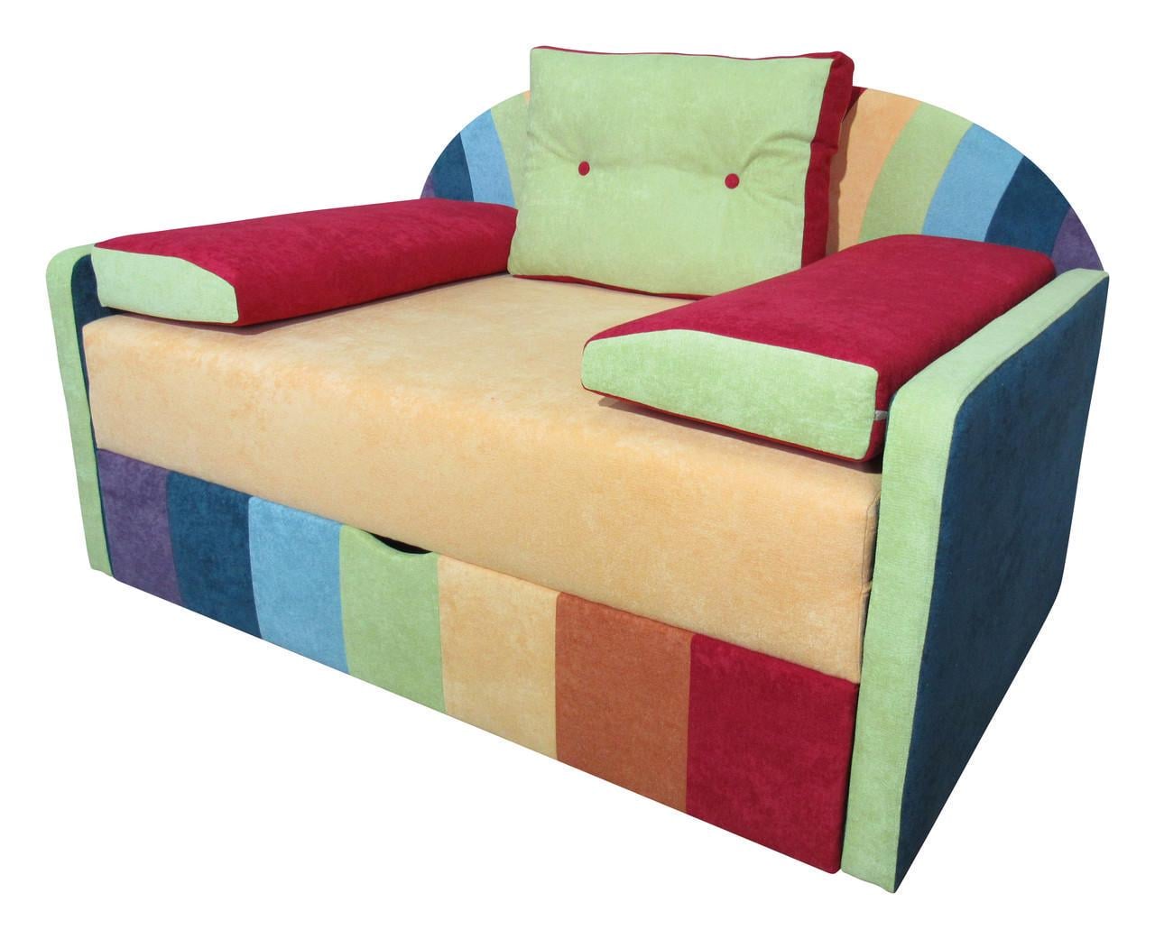 Диван детский МАКСИ-Мебель Радуга Разноцветный (10409)