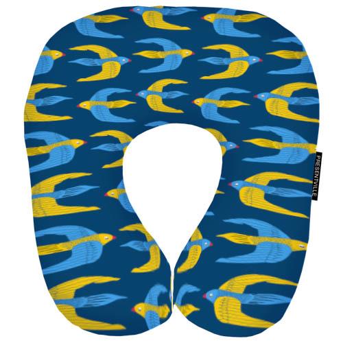 Подушка дорожная Птицы свободы 32x30 см (DOP_22U007)