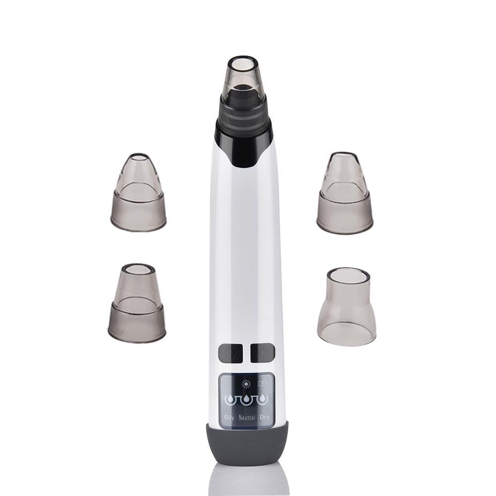 Вакуумний очисник пор Blackhead Remover KS-X007 для видалення чорних цяток із функцією нагрівання акумулятором (000042) Вакуумний очисник пор Blackhead Remover KS-X007 для видалення чорних цяток із функцією нагрівання акумулятором (000042)