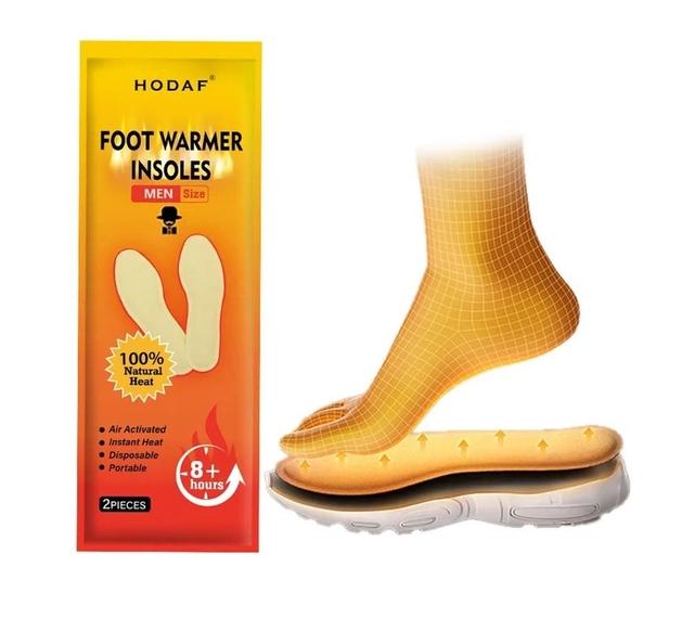 Грілки для ніг хімічні Foot Warmer Insoles Hodaf 10 пар - фото 3