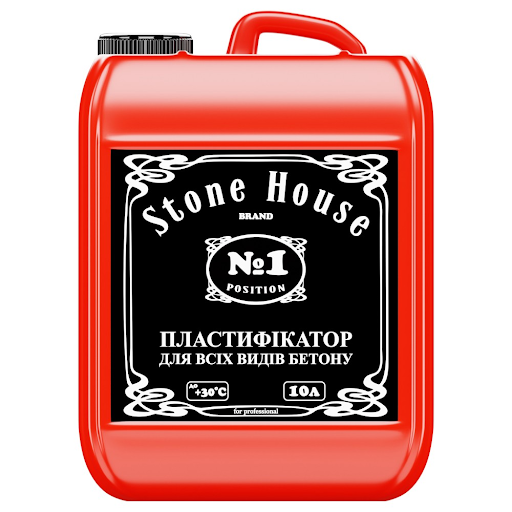 Пластифікатор для всіх видів бетону №1 Stonehouse 10 л (77353)