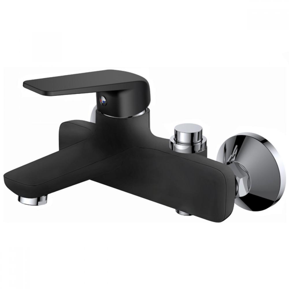 Смеситель для ванны MIXXUS OREGON 009 BUTTON Black (41502)