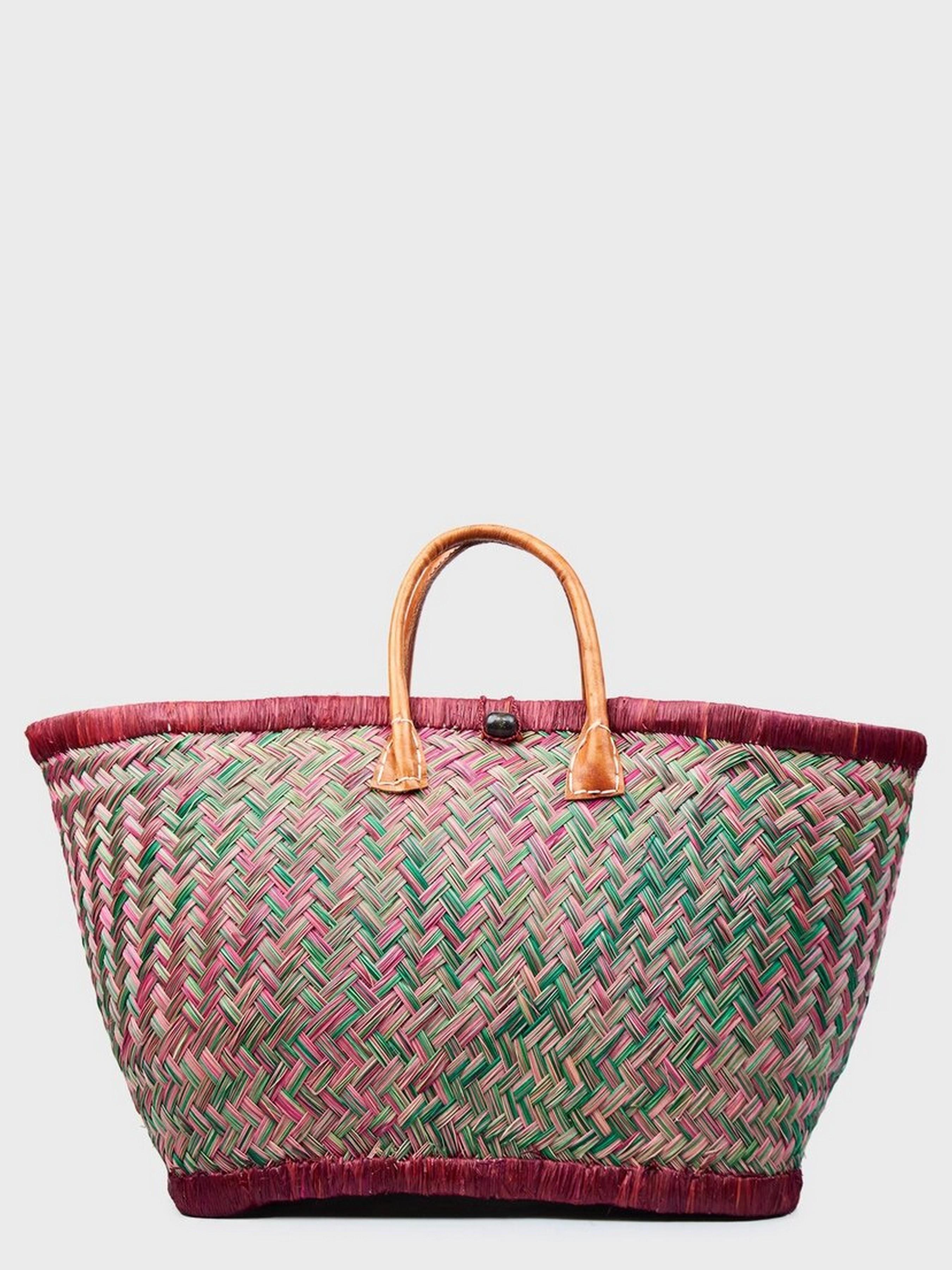 Пляжна сумка LE COMTOUR DE LA PLAGE  Aravola MM Tutti 138 Бордовий