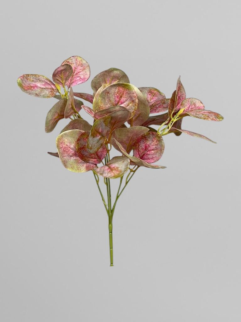 Искусственный куст пеперомии 30 см Розовый (Р05034)