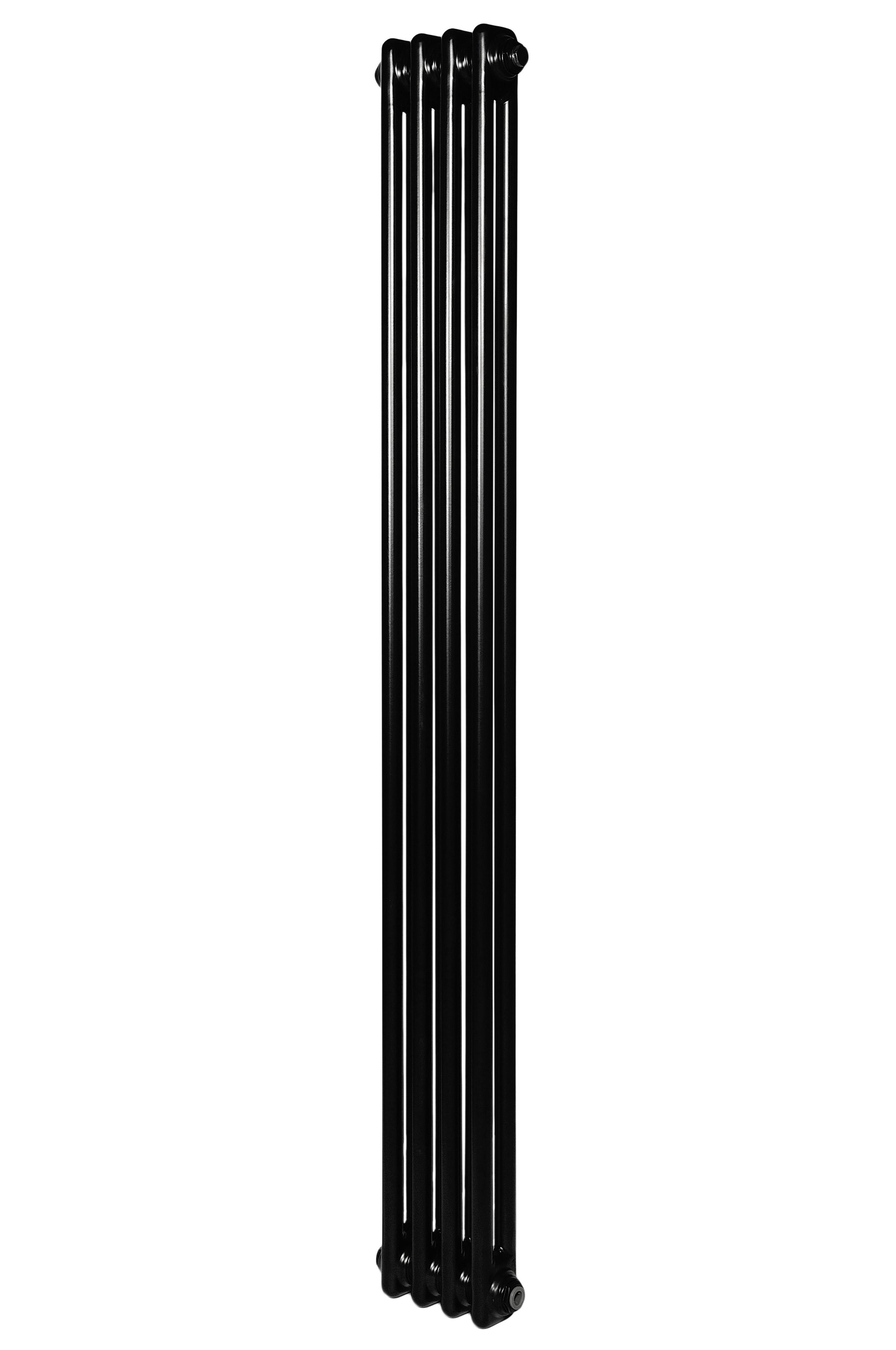 Радиатор вертикальный ARTTIDESIGN Bari П4 1800/200 Черный