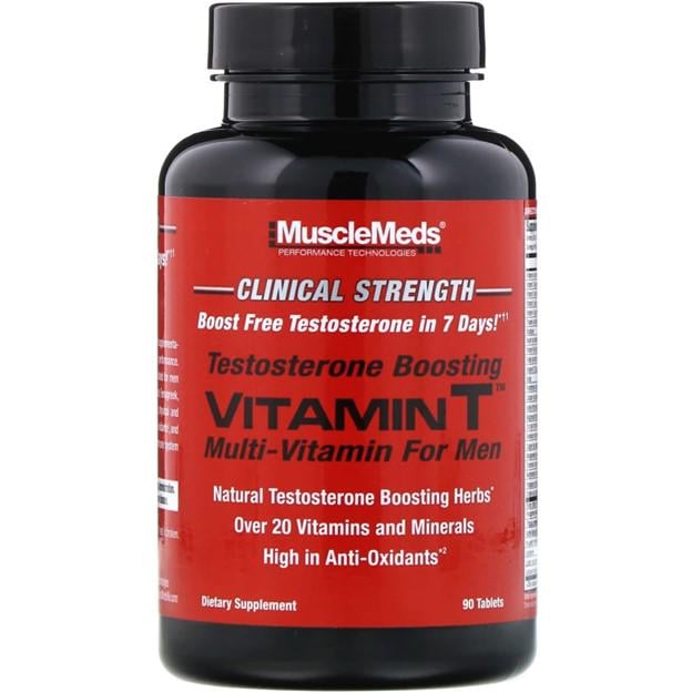 Вітаміни чоловічі MuscleMeds Vitamin T Multi for Men 90 таб. (1231)