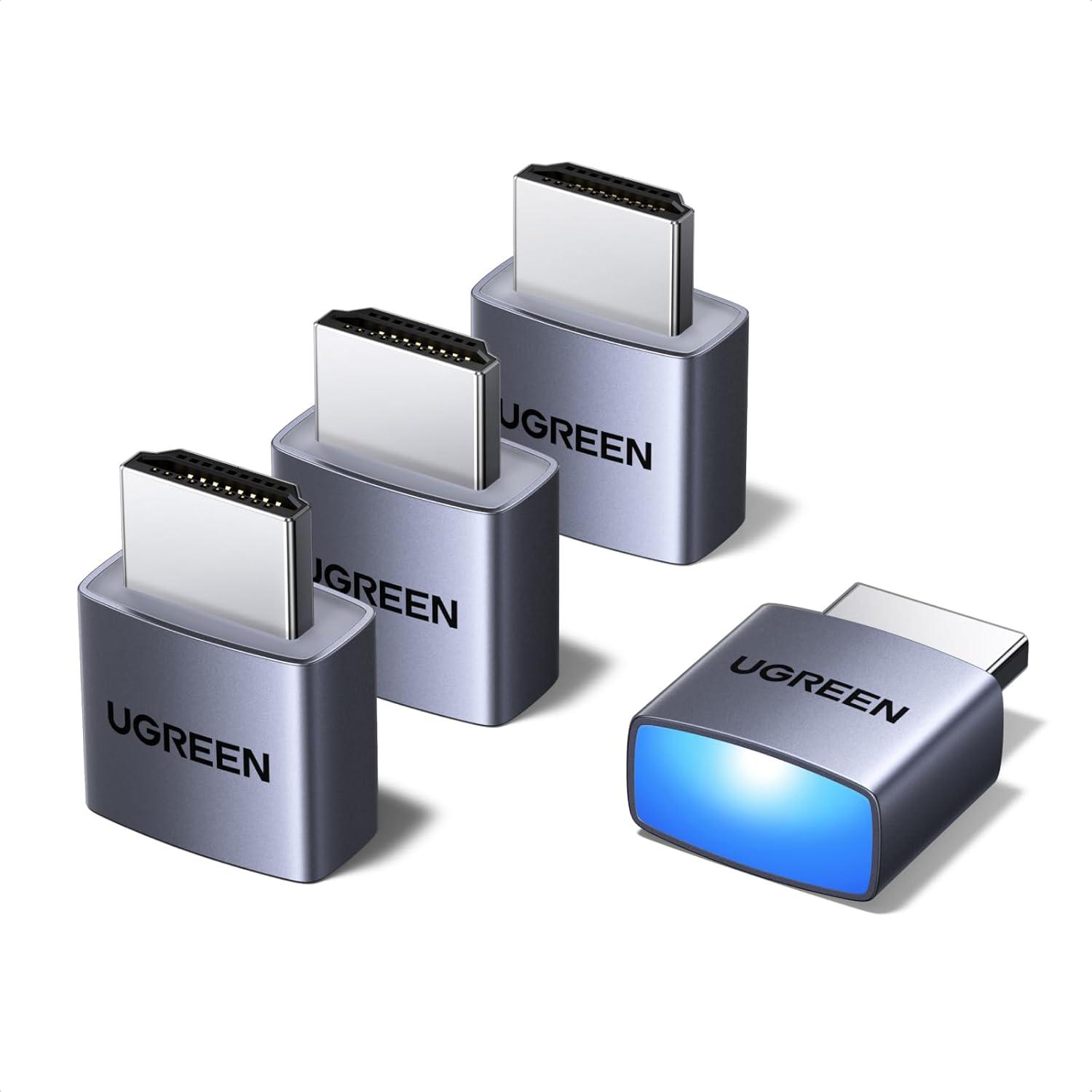 Эмулятор HDMI UGREEN CM775 4 шт.  Темно-серый (95994)
