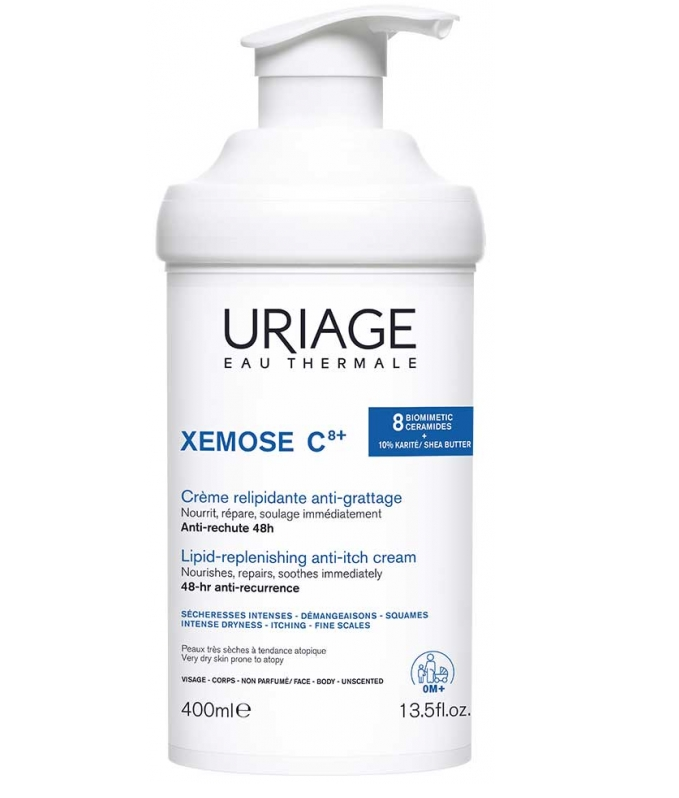 Крем против раздражений Uriage Xémose Crème Relipidante 400 мл