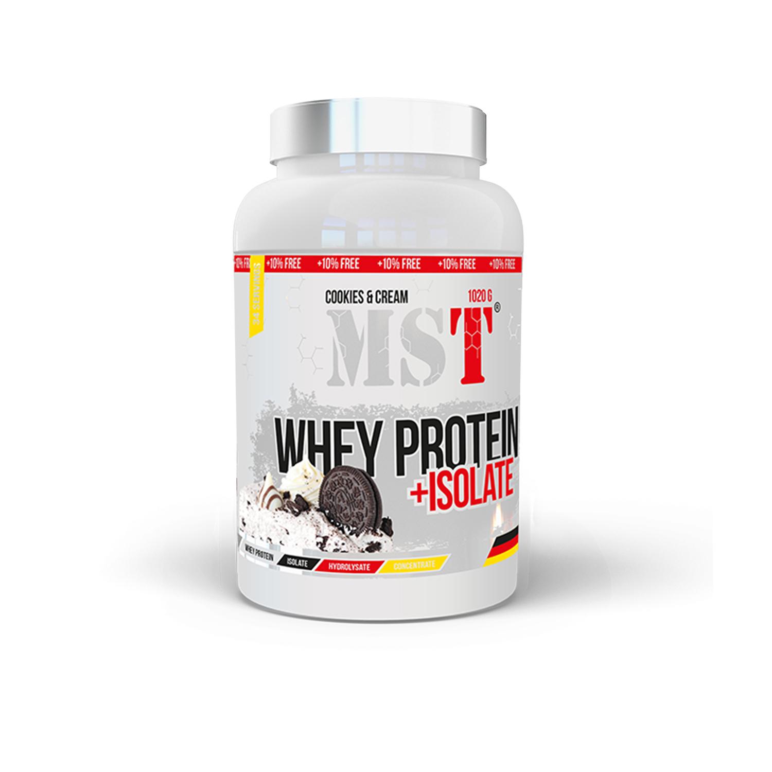 Протеин MST Whey + Isolate 1,2 кг Черный шоколад (7727V12372)