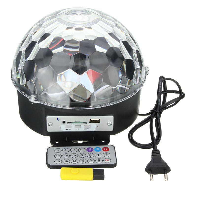 Диско шар музичний світлодіодний Led Music Ball Bluetooth (558)