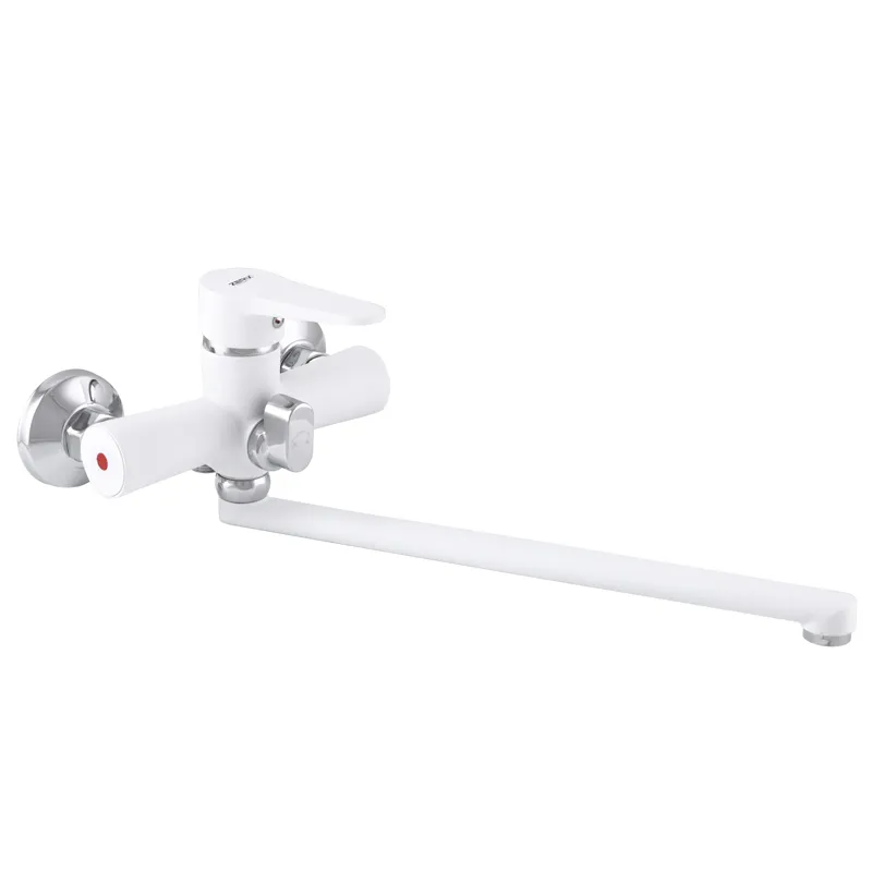 Смеситель для ванны Zerix PUD7 146 Белый (ZX2912)