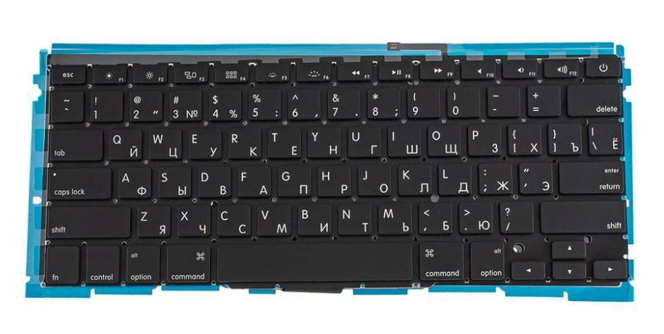 Клавиатура для ноутбука APPLE MacBook Pro Retina A1398 2012-2015 Black (184971)