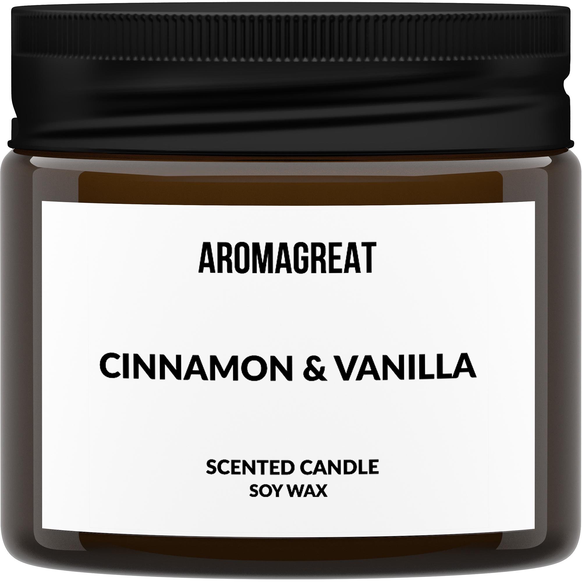 Ароматическая свеча из соевого воска Cinnamon & Vanilla 50 г