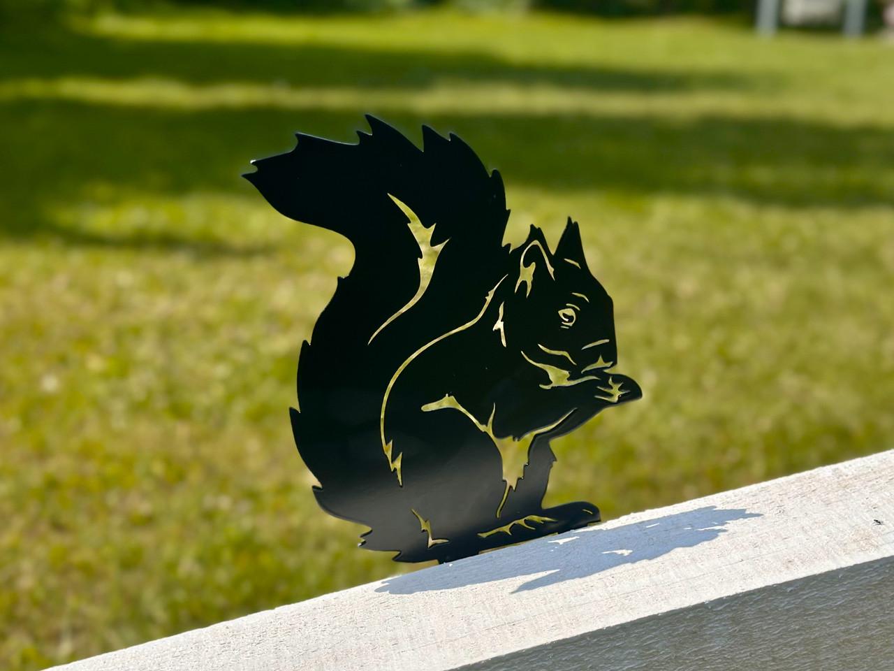 Садовая фигура Белка металлическая для дерева/беседки/террасы/сада/подворья (DCR013) - фото 2 Садовая фигура Белка металлическая для дерева/беседки/террасы/сада/подворья (DCR013) - фото 2