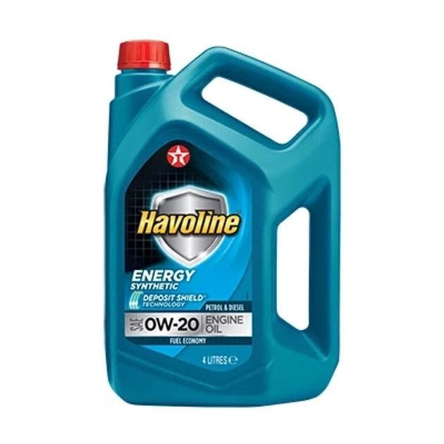 Моторное масло Texaco Havoline Energy A1/B1/C5 0W-20 4 л (804046MHE)
