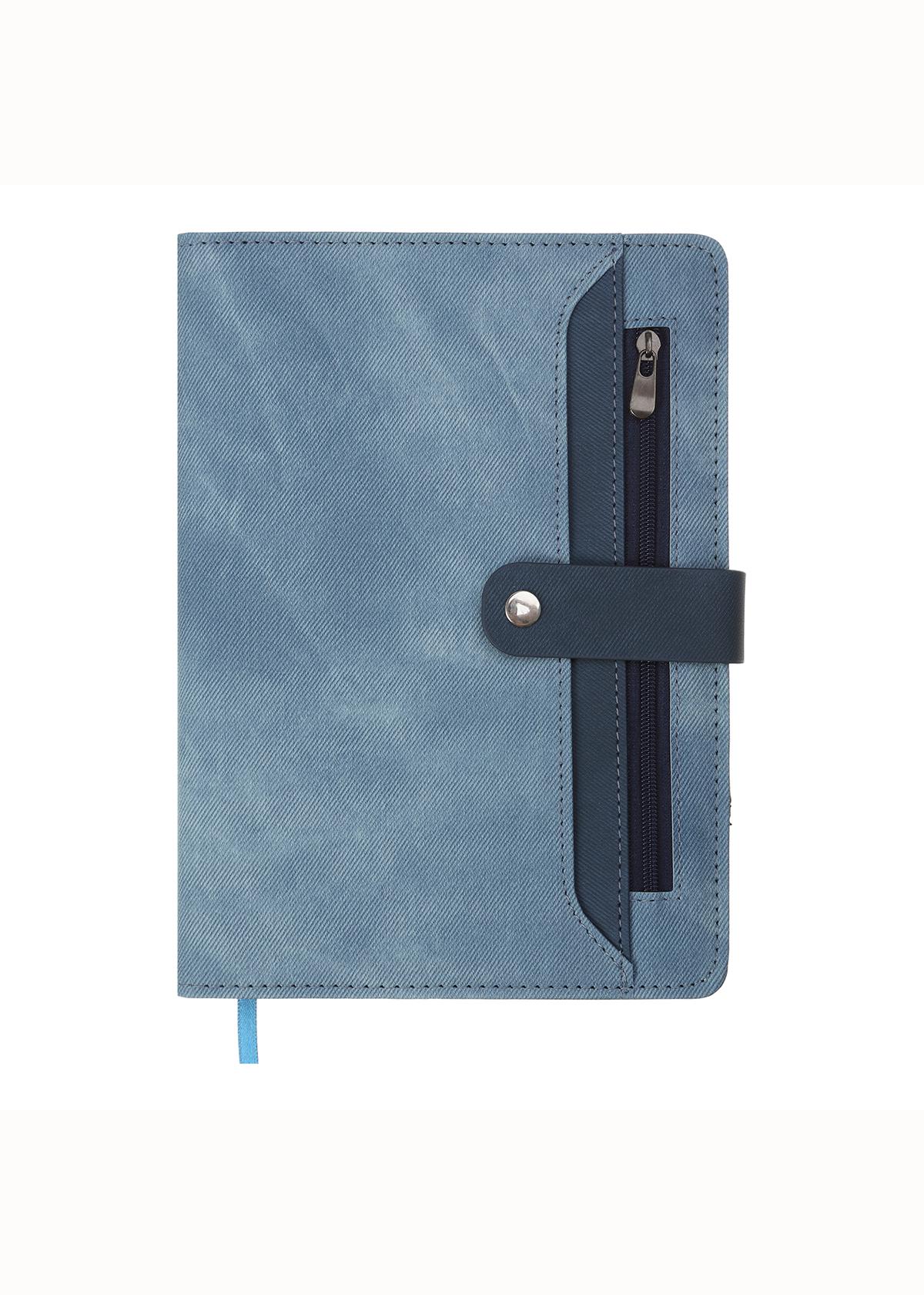 Дневник Buromax 2024 A5 Debut датированный Синий (BM.2135-02)