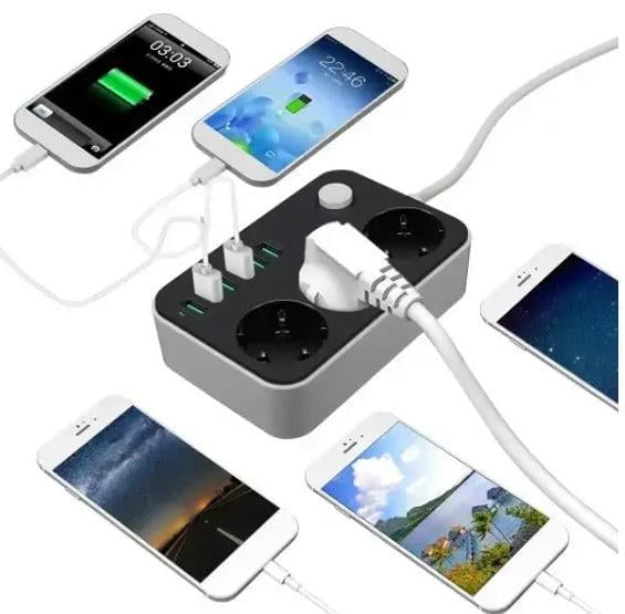 Подовжувач LDNIO SE3631 USB 2 м (SE3631 ) - фото 5 Подовжувач LDNIO SE3631 USB 2 м (SE3631 ) - фото 5