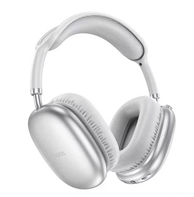 Наушники беспроводные Hoco W35 AIR BT 5.3 Silver (м00031)
