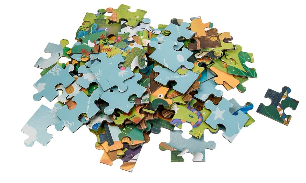 Пазлы Hai Bao Er Счастливый лес 108 деталей Multicolor (110676) Пазлы Hai Bao Er Счастливый лес 108 деталей Multicolor (110676)