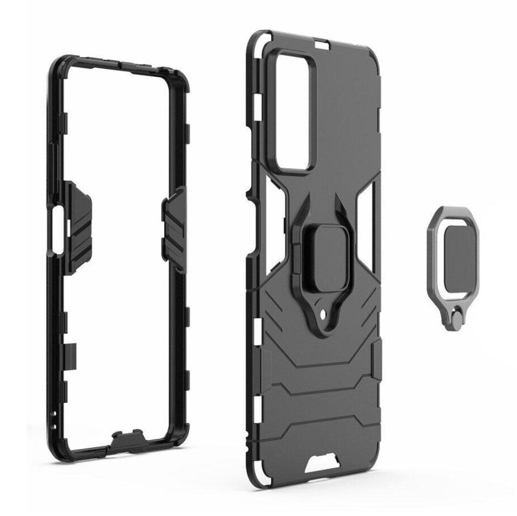 Чехол бампер Primolux Ring Armor для Xiaomi Redmi Note 12 Pro 4G - Black - фото 5 Чехол бампер Primolux Ring Armor для Xiaomi Redmi Note 12 Pro 4G - Black - фото 5