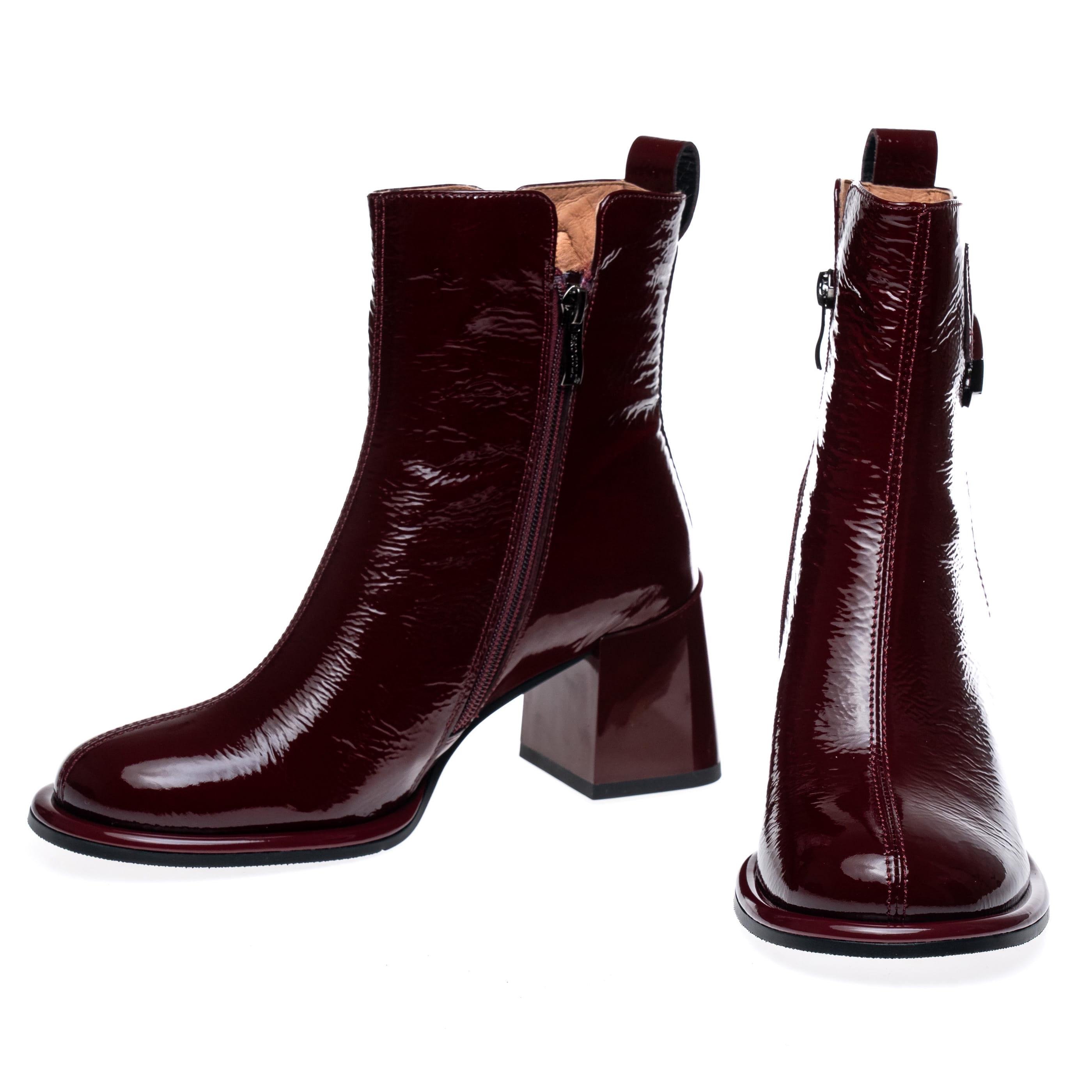 Ботильоны Brocoly 01592 р. 36 Бордовый (104363718) - фото 3 Ботильоны Brocoly 01592 р. 36 Бордовый (104363718) - фото 3