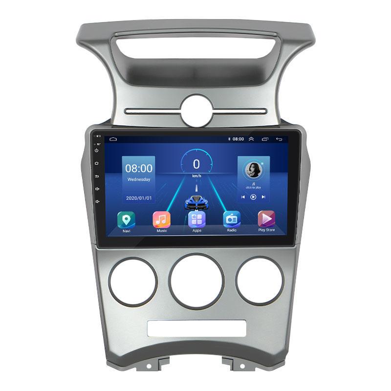 Магнитола штатная Lesko 9" для Kia Carens II UN 2006-2012 4/32Gb 4G Wi-Fi GPS Top