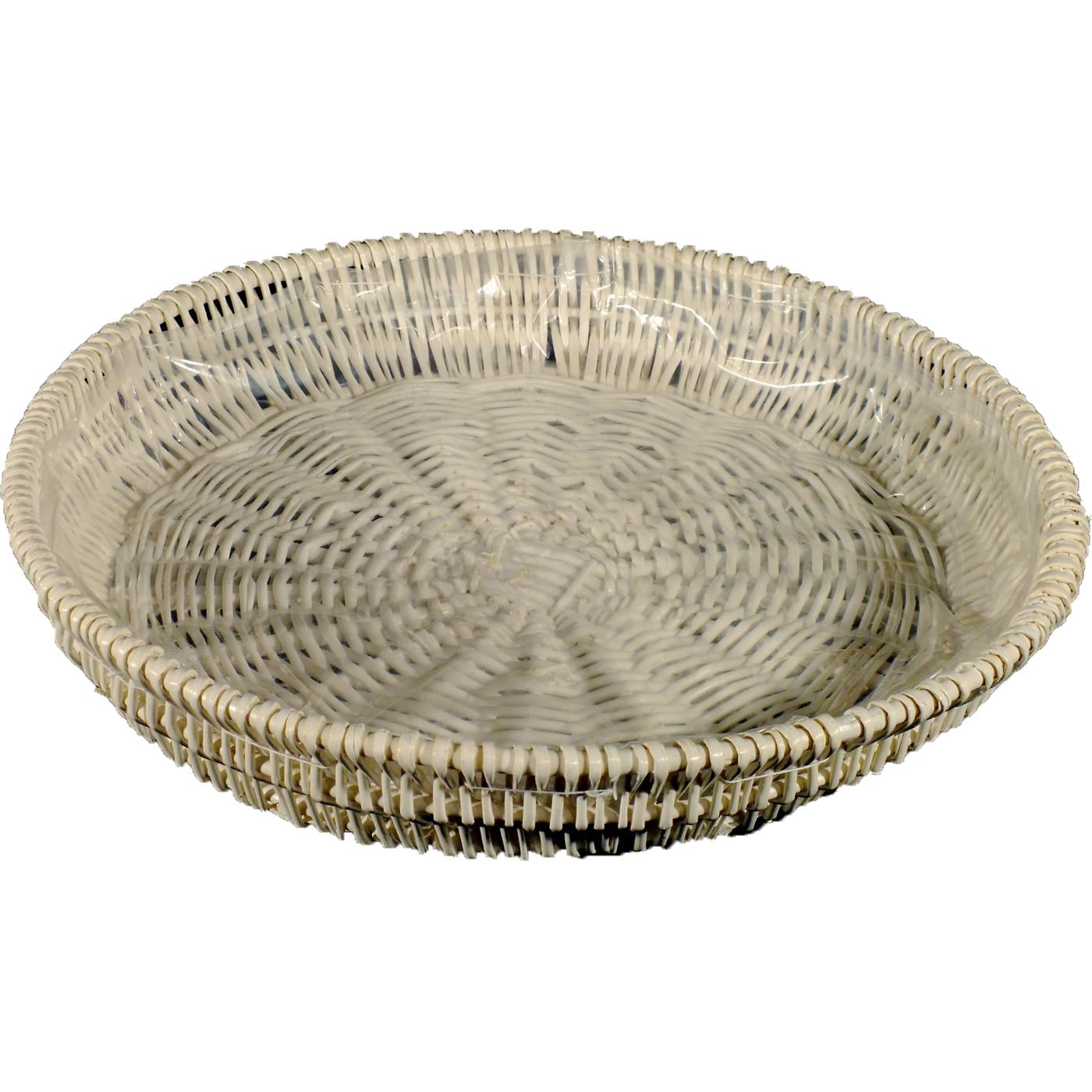 Корзина Seta Decor 13-396M плетеная плоская M