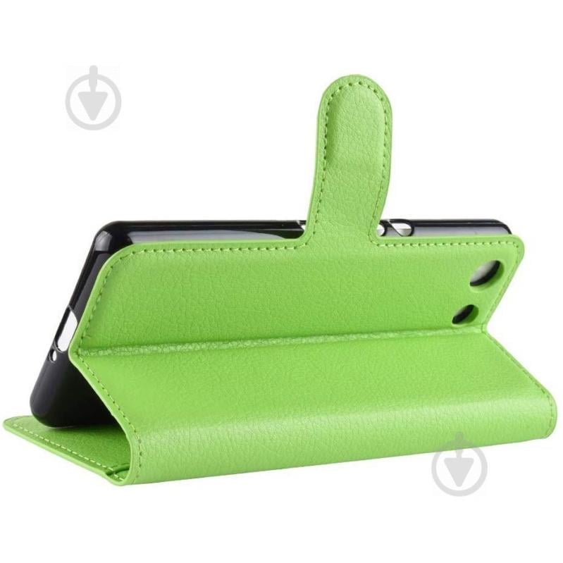 Чехол-книжка Litchie Wallet для Sony Xperia Ace / XZ4 Compact Green (hub_OvKu53421) - фото 5