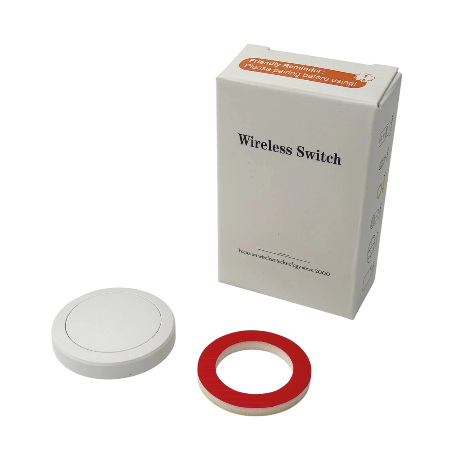 Комплект Premium SW-R01 беспроводной выключатель с 1-канальной клавишей CK1А и приемным блоком (53291) - фото 4 Комплект Premium SW-R01 беспроводной выключатель с 1-канальной клавишей CK1А и приемным блоком (53291) - фото 4