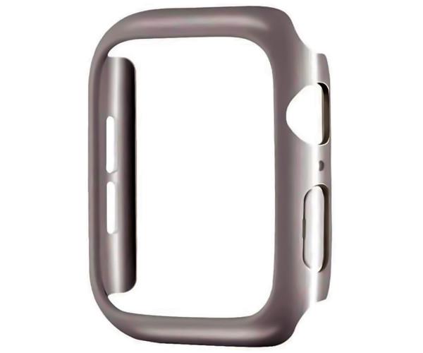 Чехол с защитным стеклом Protective Cover with Glass для Apple Watch Series 11 42 мм Коричневый Чехол с защитным стеклом Protective Cover with Glass для Apple Watch Series 11 42 мм Коричневый
