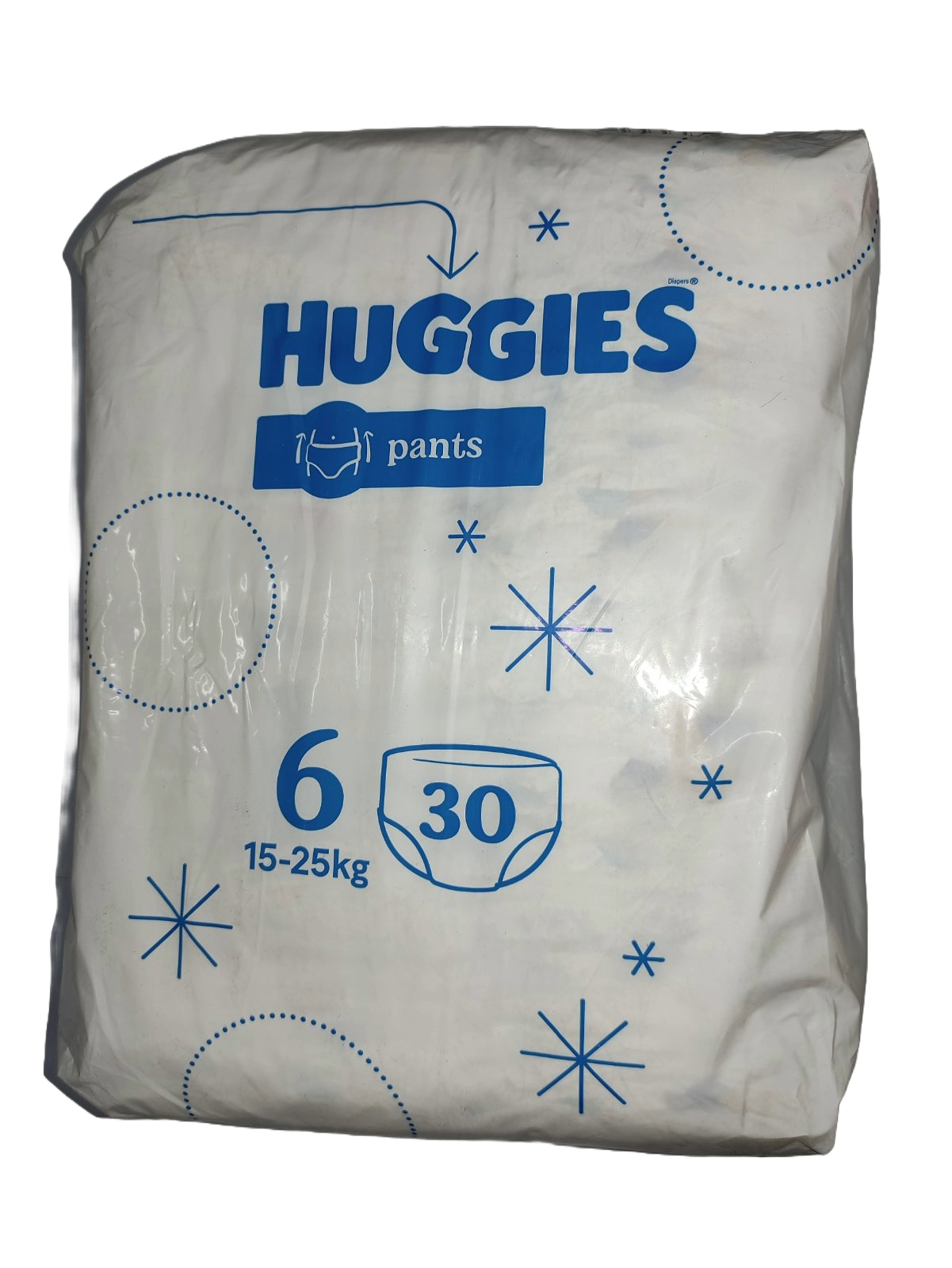 Підгузки Huggies Pants 6 від 17 до 23 кг Boy 30 шт. (5029053564302)