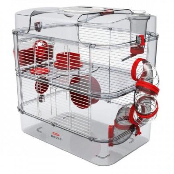 Клітка для гризунів ZOLUX DUO RODY 3 Червоний (ZOLUXghd508)