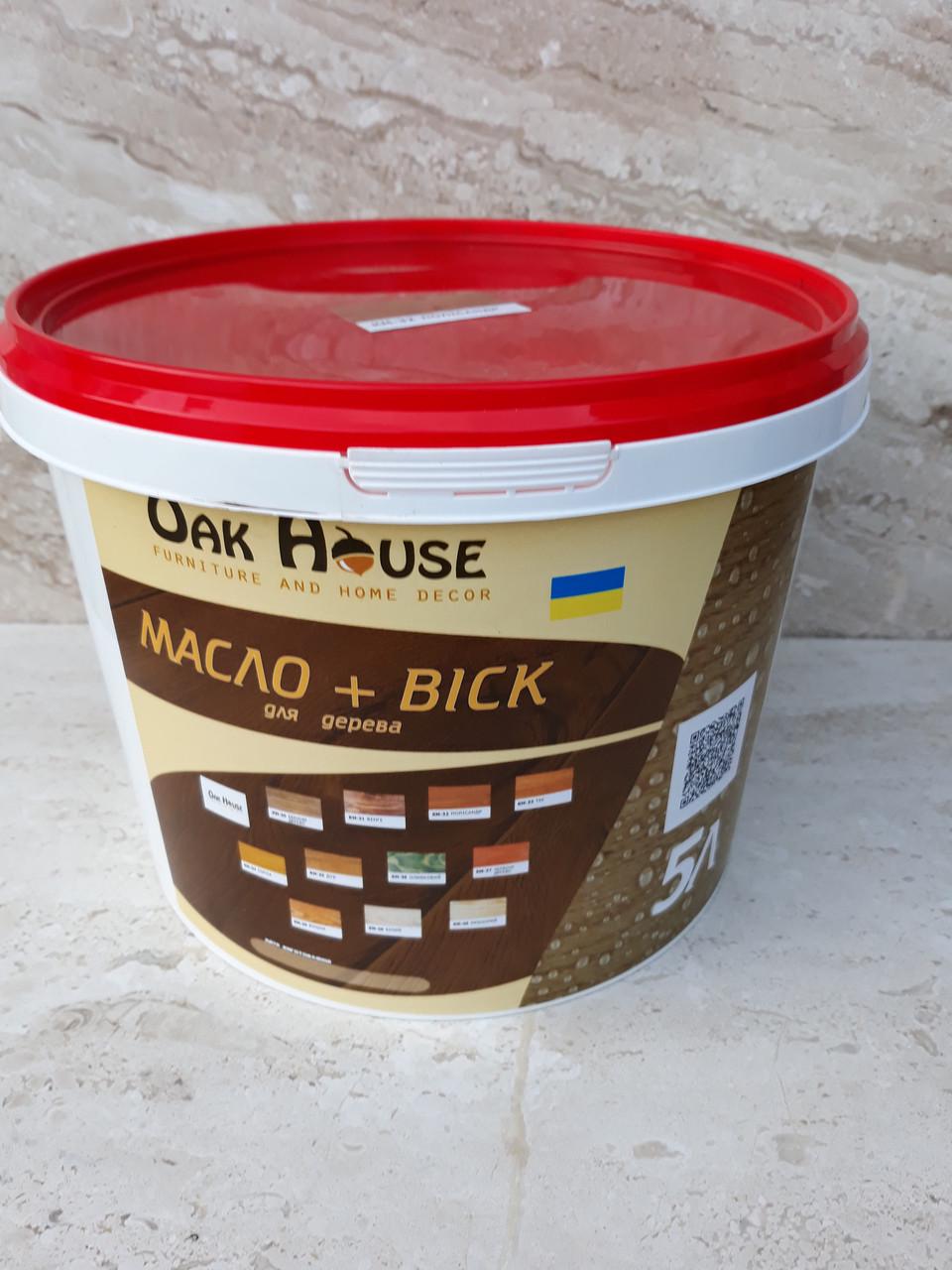 Масло льняное с воском для деревянных заборов/беседок/фасадов 5 л Палисандр (643787543) - фото 8