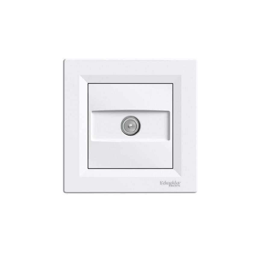 Розетка ТВ Schneider Electric Asfora 3310 Белый (EPH3200221)