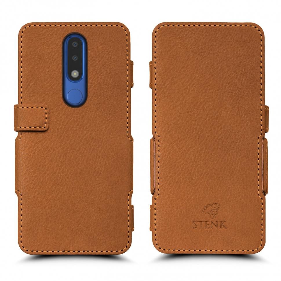 Чехол книжка Stenk Prime для Nokia 5.1 Plus Camel (63660)