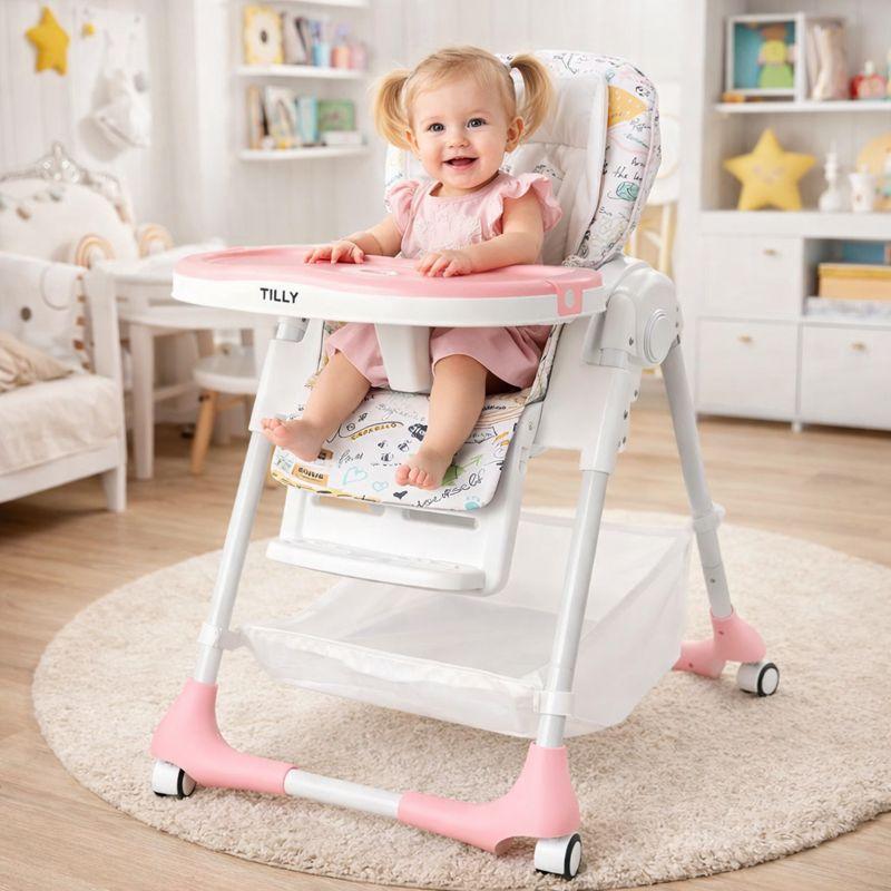 Стул для кормления Baby Tilly Bistro T-641/2 Rose (1)