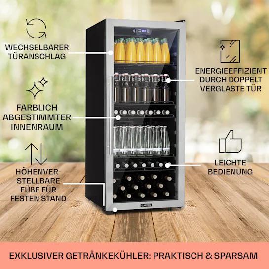 Холодильник-вітрина KLARSTEIN Beersafe 7XL 242 л (10033436) - фото 6 Холодильник-вітрина KLARSTEIN Beersafe 7XL 242 л (10033436) - фото 6