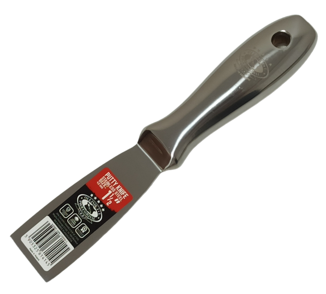 Шпатель Olejnik JL однокомпонентный цельнометаллический из нержавеющей стали 40 мм Шпатель Olejnik JL однокомпонентный цельнометаллический из нержавеющей стали 40 мм