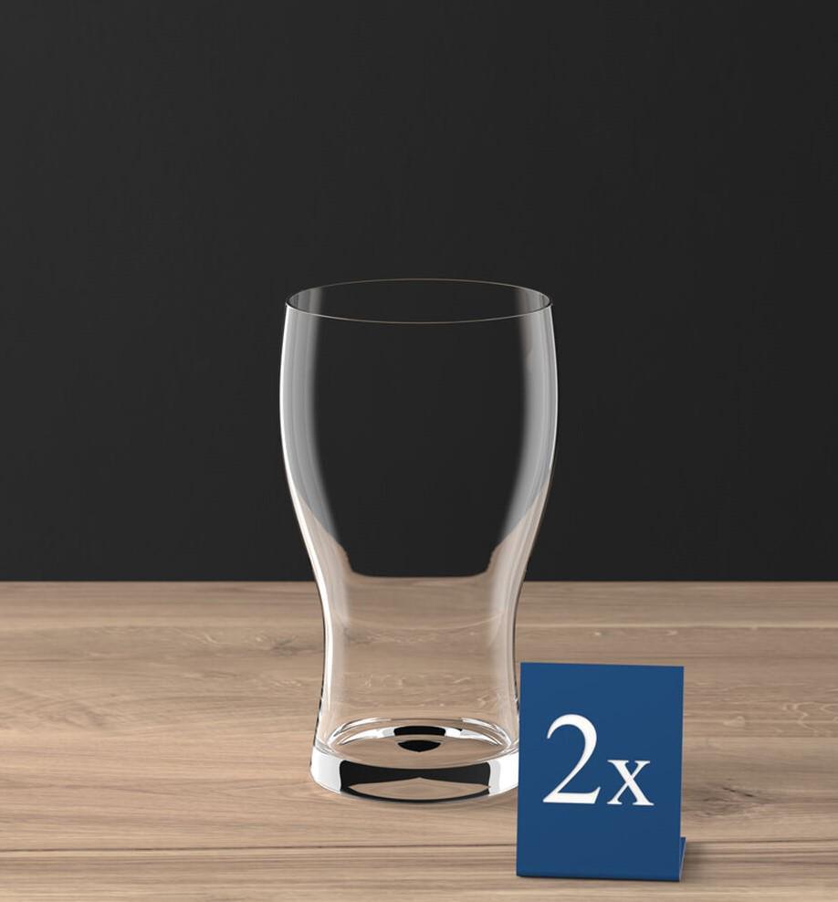 Набір склянок для пива Villeroy & Boch Purismo 2 шт. 620 мл (1137858165) - фото 6 Набір склянок для пива Villeroy & Boch Purismo 2 шт. 620 мл (1137858165) - фото 6
