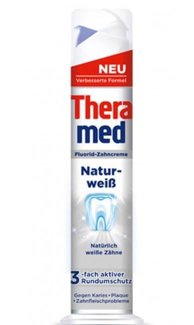 Зубна паста Theramed Natur-WeiB з дозатором 100 мл (7918) - фото 1