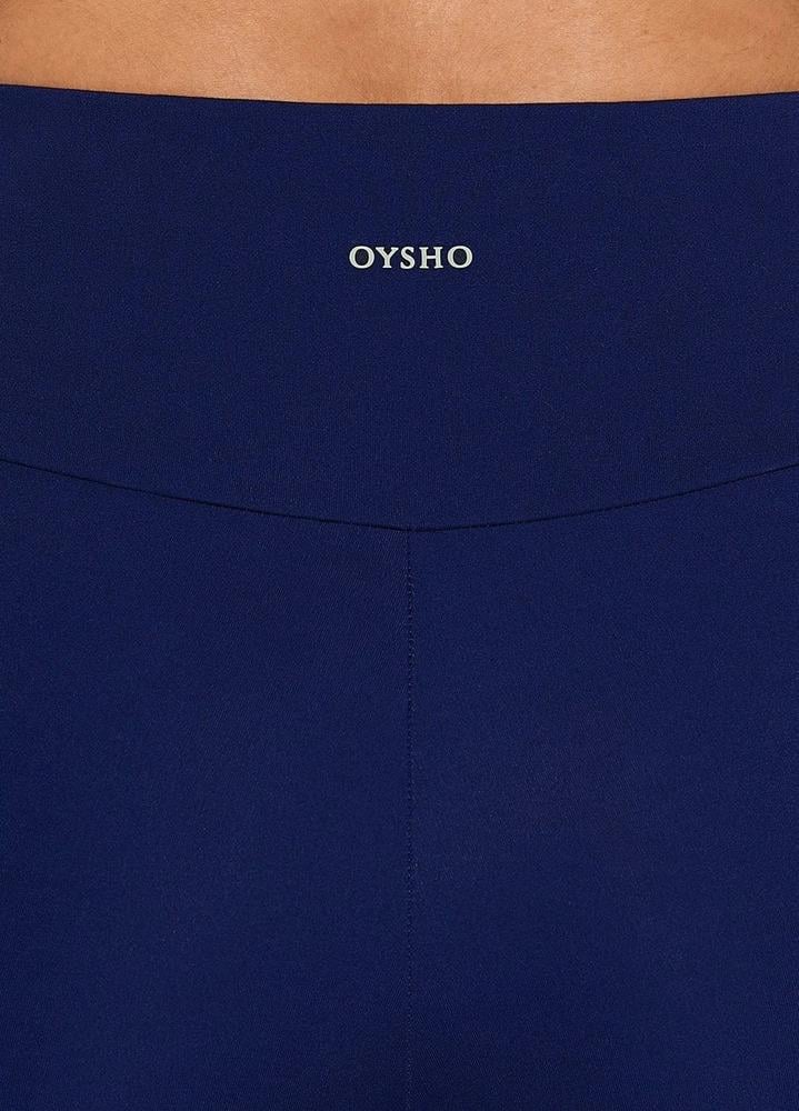 Лосины Oysho 53-4001x51 женские S Темно-синий - фото 3