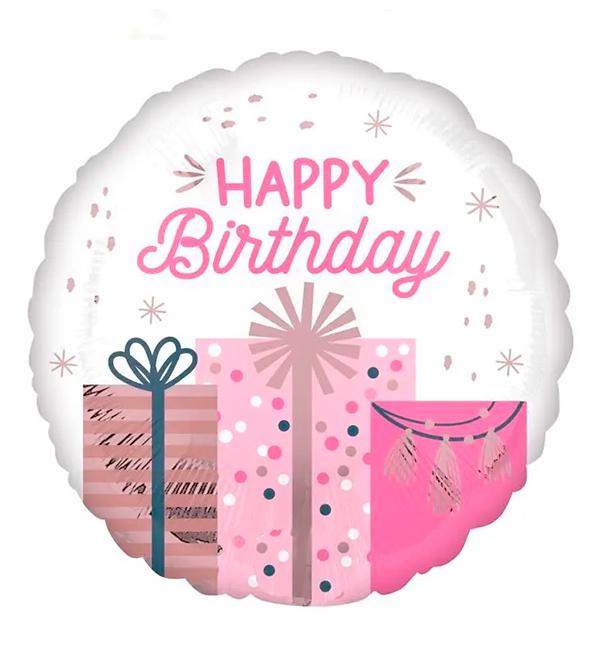Воздушный шар Birthday gifts 45 см (13533304)
