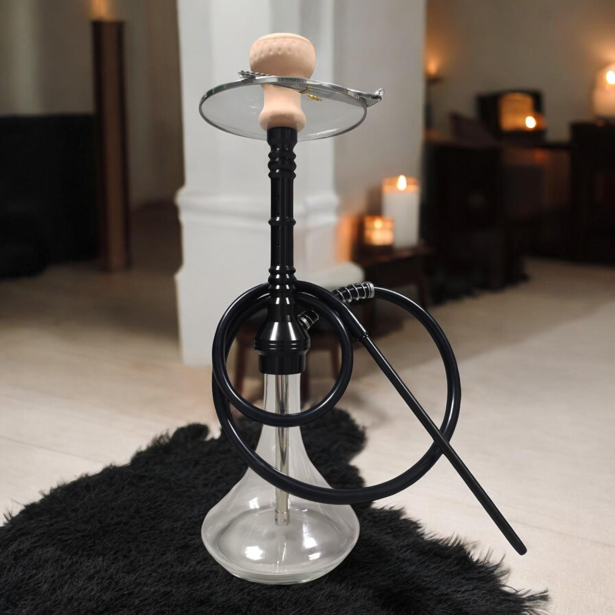 Кальян Hookah GTA 067 M на 1 персону 55 см Black