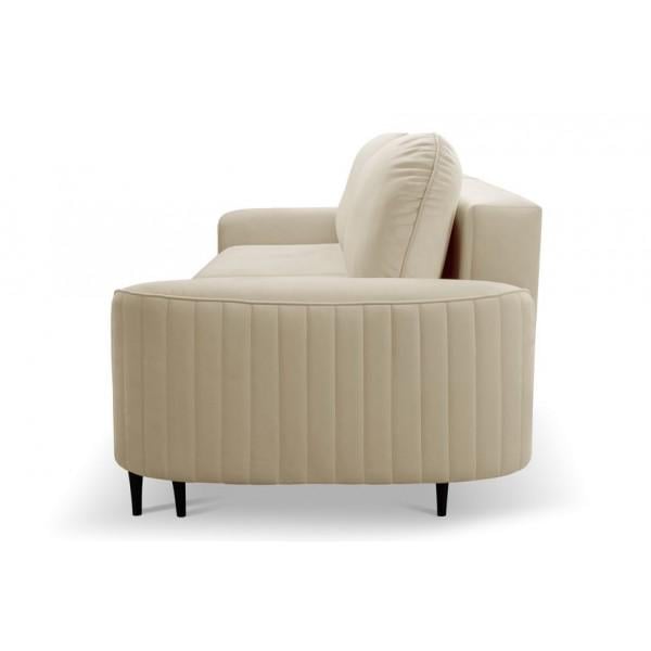 Диван раскладной Perfect Home Vena из натурального дерева/ДСП/ткани Velluto 2 Бежевый (49721) - фото 5 Диван раскладной Perfect Home Vena из натурального дерева/ДСП/ткани Velluto 2 Бежевый (49721) - фото 5