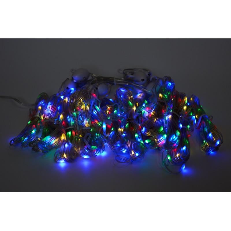 Гірлянда завіса з гачками і пультом 3x2 м 391LED RGB IP20 (721329) - фото 1 Гірлянда завіса з гачками і пультом 3x2 м 391LED RGB IP20 (721329) - фото 1