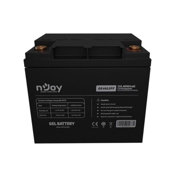 Батарея акумуляторна гелева nJoy GE4012FF GEL 12V 40 Ah (59007)