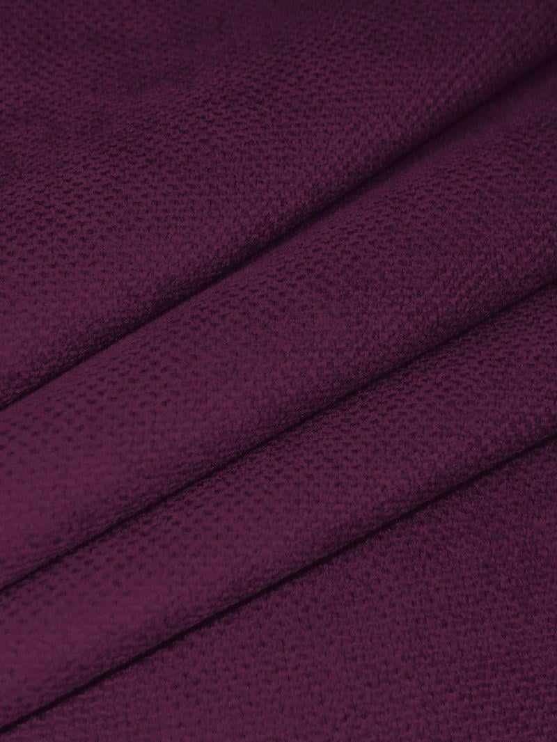 Тканина однотонна для штор Fonluk мікровелюр Марсала (Fonluk/25) - фото 3 Тканина однотонна для штор Fonluk мікровелюр Марсала (Fonluk/25) - фото 3