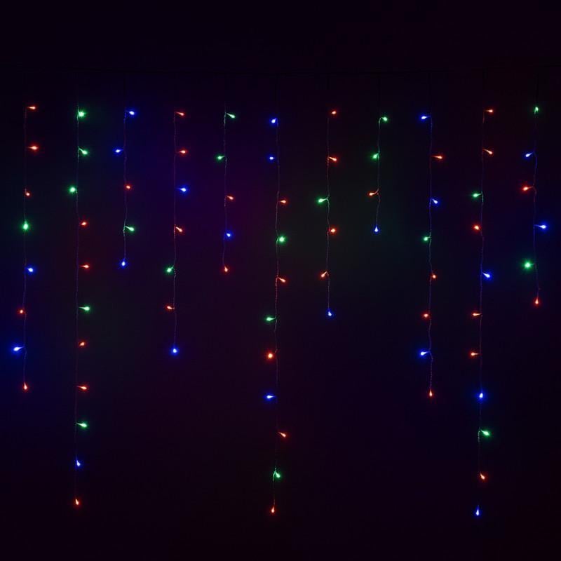 Гирлянда бахрома 6 м 200LED RGB IP44 (950163)