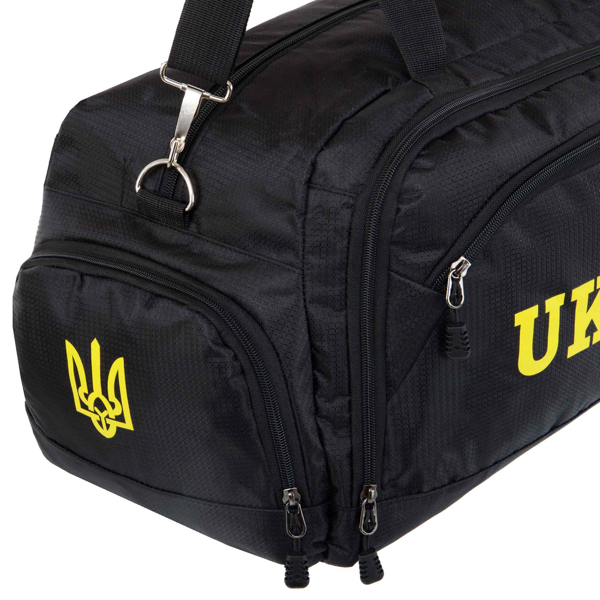 Сумка спортивная Ukraine GA-8001-UKR 55x32x24 см (10858846) - фото 9