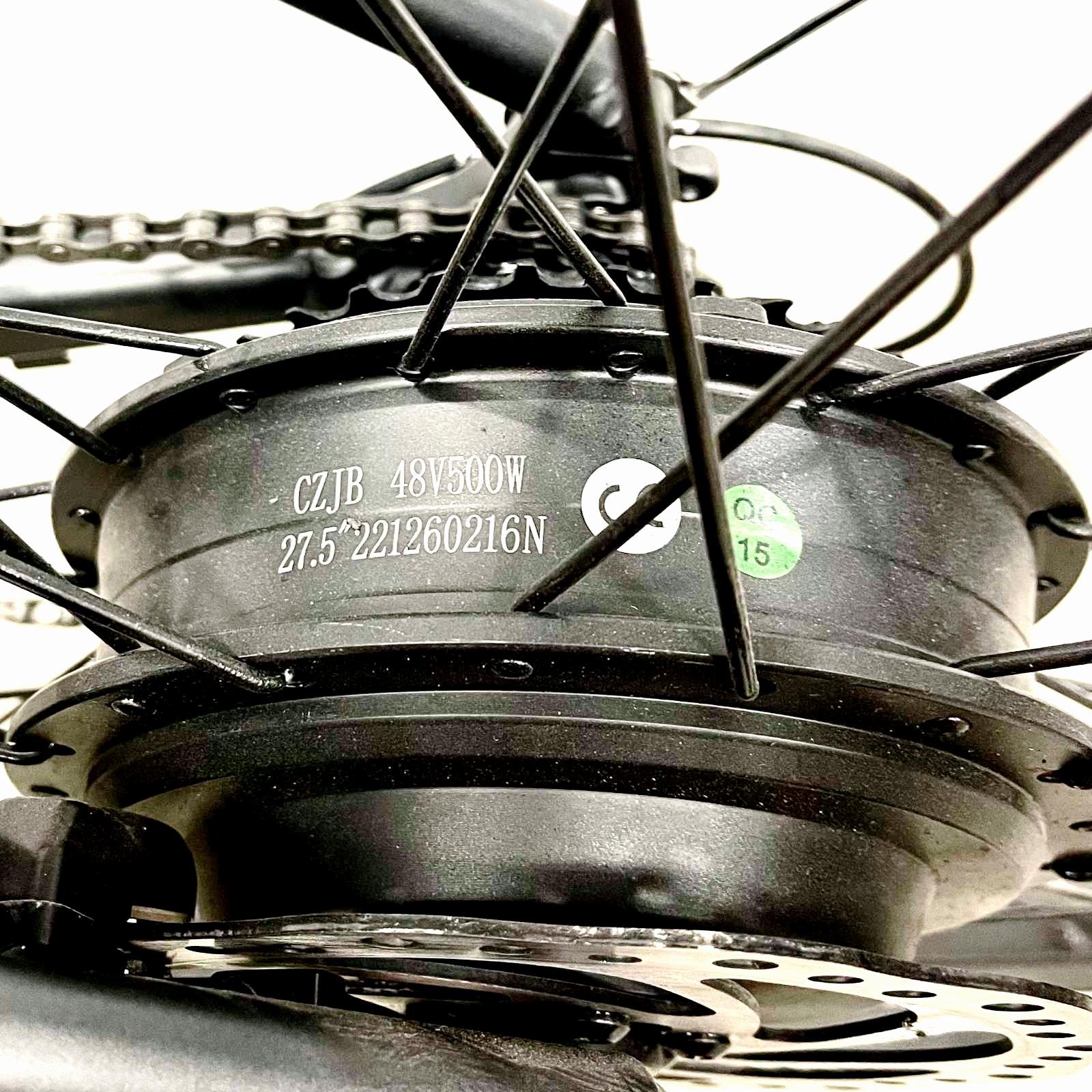 Электровелосипед Tiras Leon XC-80 48V/500W Li-Ion 30Аh 27,5" - фото 9